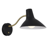 Telbix Lighting Indoor Wall Lights Farbon Short Indoor Wall Light Lights-For-You FARBON WBS-BK 9329501062487